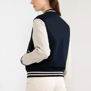 Personalizada mejor transpirable de alta calidad de las mujeres Varsity chaqueta Venta caliente de las mujeres Varsity chaqueta de lana Varsity chaqueta de moda - Product Image 6