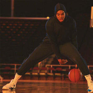 Logo personnalisé Basketball Warm up Hoodie Sweat à capuche d'entraînement pour hommes Street Wear - Product Image 4