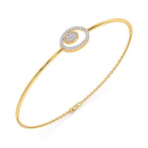Lab Created Diamond Jewelry, Adjustable Lab Grown Diamond <b>Bracelet</b>, Dainty Diamond <b>Bracelet</b> for Women for Wedding - Product Image 3