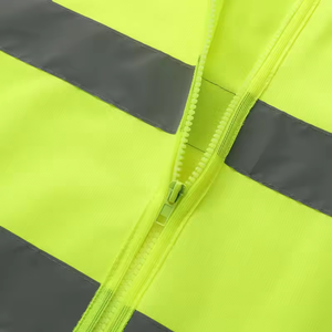 Chaleco de Seguridad Reflectante para Automóvil con 2 Tiras Reflectantes, Chaleco de Alta Visibilidad para Seguridad Vial al Aire Libre y Ciclismo - Product Image 5