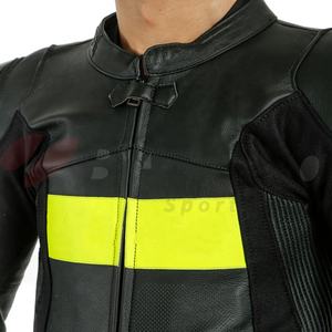 ชุดแข่งมอเตอร์ไซด์ของผู้ชายชุดแข่งรถหนังแบบชิ้นเดียวสำหรับผู้ใหญ่ชุดกีฬากันลมและระบายอากาศได้ดีเลือกขนาดพิเศษ - Product Image 2