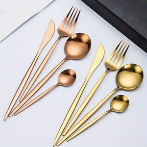 Juego de Cubiertos de Acero Inoxidable Duradero, Resistente a la Corrosión y al Óxido, para Uso Diario en la Cocina, Eventos y Fiestas, Ligero y Fácil de Limpiar - Product Image 5