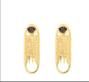 El mejor en el segmento, pendientes de moda de oro únicos y Premium, lindo aniversario, producto a granel al por mayor, precio razonable para boda de mujer - Product Image 1