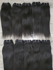 ผม Remi แบบนุ่มธรรมชาติผมตรงผมยาวสีดำเหมือนผมชาวอินเดีย - Product Image 6