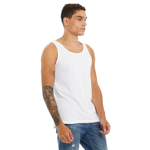 Camiseta sin mangas deportiva informal de verano de alta calidad para hombre, 95% de algodón, transpirable, de punto, de secado rápido, ecológica, nueva moda al por mayor - Product Image 5