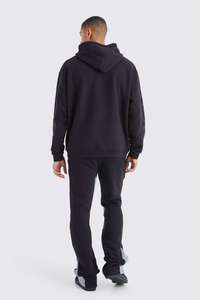Men Stacked <b>Joggers</b> Suits Set Men Custom Street Wear <b>Stack</b> Sweat Pant Sets Tracksuit for Men by Marfa International - Product Image 3