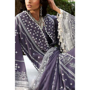 Traje de 3 Piezas para Mujer con Lentejuelas Bordadas y Dupatta de Chifón PM-62025 - Product Image 6