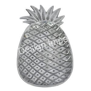 Modèle décoratif d'ananas en aluminium nickelé objet d'affichage de table objet d'ananas élégant pour la décoration intérieure de bar - Product Image 4