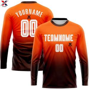 เสื้อฟุตบอลทีมสั่งทำพิเศษ 100% โพลีเอสเตอร์ แขนสั้น ระบายอากาศได้ดี สำหรับผู้ใหญ่ทุกเพศ ขายส่ง ราคาขายดีที่สุด - Product Image 4