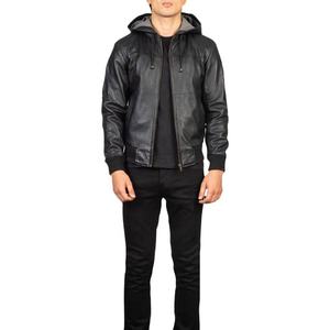 2025 nouveauté hommes haute qualité Design de mode veste en cuir moto veste en cuir pour hommes veste en cuir pour hommes - Product Image 2