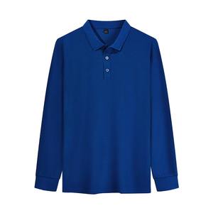 Ropa DE TRABAJO Cooperate Uniform Logo personalizado Polos de manga larga para hombres Company Staff Work Smart Polo Shirt 2025 - Product Image 3