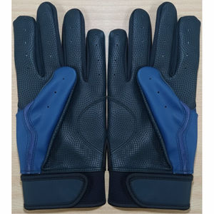 Gants de frappe de baseball/softball en cuir professionnel de haute qualité, antidérapants, respirants, durables, fermeture à boucle et crochet, logo personnalisé - Product Image 5