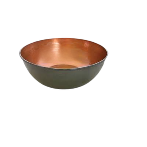 Top vente de haute qualité nouveauté conception de luxe forme ronde martelé conception patine finition massage des pieds pédicure bol - Product Image 1