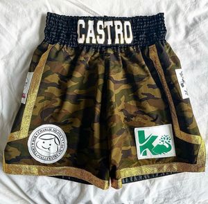 Short de boxe avec logo personnalisé Sublimation Kick Boxing Fight Muay Thai Short de boxe respirant personnalisé Short Mma pour homme - Product Image 6