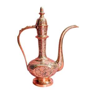 Aftaba en laiton de haute qualité avec gravure, finition polie pour l'eau potable, aftaba en laiton vintage, ustensiles de cuisine - Product Image 1