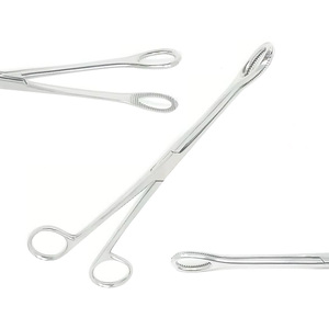 Sponge Forceps Serrated Tips 9" STR Without Locking Surgical/Medical/OB/GYN - Product Image 3
