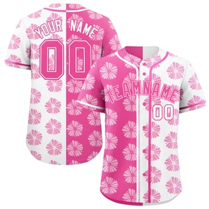 เสื้อเบสบอลสั่งทำพิเศษ สีทองดำลายทาง แขนสั้น ติดกระดุมด้านหน้า สำหรับผู้ใหญ่ ทั้งชายและหญิง พิมพ์ลายแบบ Sublimation ระบายเหงื่อได้ 100% - Product Image 3