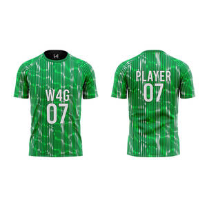 Sports Sublimation Printing Jersey 100% Polyester <b>Mesh</b> Football T-<b>Shirt</b> Front Customizable Logo Stretch Breathable for Summer - Product Image 6