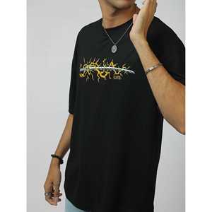 Demon Slayer Zenitsu Tissu en jersey 100% coton confortable et durable - Product Image 2