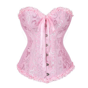 Faja Moldeadora de Cintura con Logotipo Personalizado, Corsé Transpirable de Spandex con Encaje, Material de Seda, Control Medio, Tela Satinada para Adultos - Product Image 1