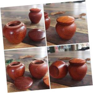 โกศขนาดเล็กสำหรับสัตว์เลี้ยง2ชิ้นทำจากไม้โกศขนาดเล็กสำหรับสัตว์เลี้ยง - Product Image 5