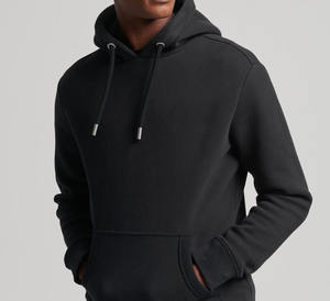 Sweats à capuche pour hommes surdimensionnés et lourds avec logo brodé personnalisé, respirants et écologiques - Product Image 2