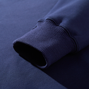 Sweat-shirt pour homme imprimé par sublimation Sweat-shirt surdimensionné en fourrure de renard argenté en coton avec col rond 350GSM Pull-over vintage - Product Image 5