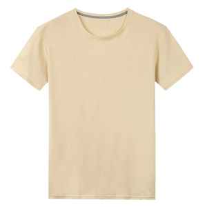 T-shirt Homme Personnalisable 100% Coton 200 g/m² Manches Courtes Haute Qualité Vintage Respirant Tricoté Tendance Décontracté Grande Taille - Product Image 2