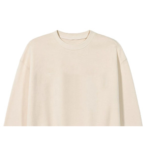 Sudadera de Cuello Redondo para Hombre, 100% Algodón, 240g, Ecológica, Transpirable, con Logotipo Estampado en Relieve en la Parte Delantera, Personalizable, Color Sólido - Product Image 4