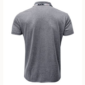 Nueva moda de hombre para camisas de verano de punto de algodón estampado al aire libre Sportwear Casual marca Drop Shipping - Product Image 3