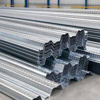 Tôle d'acier à nervures ouvertes San Deck 32 125 750 pour la construction de dalles de parcs industriels au Vietnam