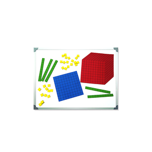 Từ nhựa thập phân và tỷ lệ phần trăm gạch cầu vồng thao túng với tỷ lệ phần trăm nam châm khối toán học - Product Image 2