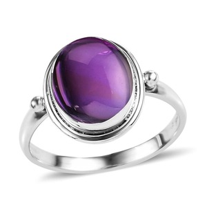 Top Selling Natural Amethyst Gemstone <b>Ring</b> Handcrafted Spiritual Jewellery for Elegant Everyday Style Available at Export Price - Product Image 4