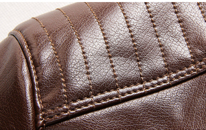 Fabricantes de Chaquetas de Cuero de Diseño Personalizado de Pakistán, Chaquetas de Cuero de Moda para Hombre con Chaqueta de Piel Auténtica para Hombre - Product Image 4