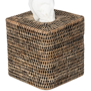 Boîte à mouchoirs carrée en rotin, boîte de rangement artisanale, écologique, naturelle, décoration intérieure et extérieure, vente en gros du Vietnam - Product Image 2
