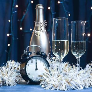 Luxe noël renne serviette anneau argent métal décoration de Table mariages fêtes de noël Thanksgiving dîners papier bois - Product Image 4