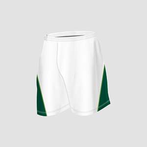 Customized 2025 PFF Away Kit <b>White</b> Polyester Shorts XXS Size 100% Comfortable 3D Sublimation Transfer Printed Logos Embroidery - Product Image 2