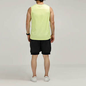 Débardeur de sport pour homme, 100% coton respirant, sans manches, col rond, taille XL, design personnalisé, idéal pour la musculation - Vente chaude - Product Image 5