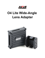 Adaptateur d'objectif en métal CNC léger Axisflying avec dissipateur de chaleur et protection pour les pièces de quadricoptère D-JI O4 Wide Air Unit