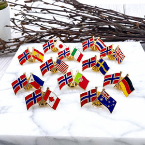 Personnalisé croix drapeau épinglette - Product Image 6