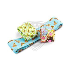 Venta al por mayor personalizable entrenamiento cadera círculo botín banda elástica neopreno bandas con logotipo de color tipo bucle - Product Image 2