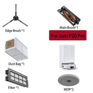 JONR P20 Pro หุ่นยนต์กวาดและถูพื้นอัจฉริยะอัตโนมัติเต็มรูปแบบ 10000PA ของขวัญแบล็กฟรายเดย์พร้อมพลังงานแบตเตอรี่สำหรับวันฮาโลวีนคริสต์มาส - Product Image 3