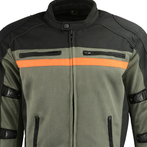 แจ็กเก็ตมอเตอร์ไซค์2024แข่งรถมอเตอร์ไซค์แจ็กเก็ตมอเตอร์ไซค์กันน้ำและระบายอากาศได้ดีปรับแต่งได้ - Product Image 3