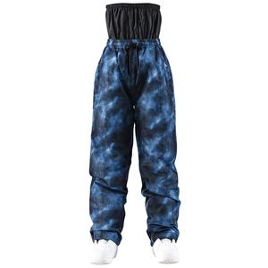 Pantalones de esquí de invierno con múltiples bolsillos transpirables holgados para hombre personalizados ropa informal estilo Hip Hop con cremallera de talla grande estampado de carga para exteriores - Product Image 5