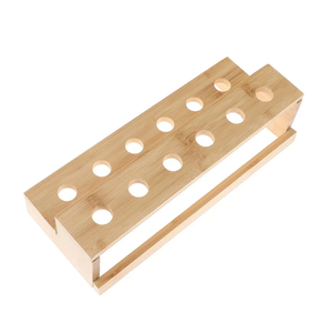 ขาตั้งโคนไอศกรีมไม้แบบกําหนดเองขนมปาร์ตี้แวร์ดีไซน์น่าดึงดูดใช้ตัวจับกรวยพร้อมที่วางโคนไอศกรีมโลโก้ของคุณ - Product Image 2