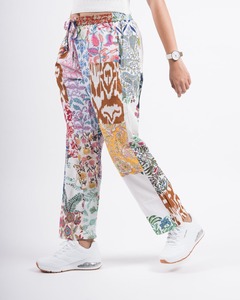 Patchwork Sarouel avec Poches Toutes Saisons Vente en Gros Femmes et Hommes Pantalons D'été Festival Pantalon dames vêtements - Product Image 5