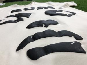 T-shirt personnalisé en mousse de coton épais à impression bouffante 3D, à manches courtes, style décontracté pour hommes, motif uni anti-rétrécissement par le fabricant - Product Image 6