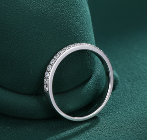 Bague de Fiançailles et de Mariage Classique Aniva Jewels RN2606 en Or Blanc 14K avec Diamant de Laboratoire Taille Brillant, Certifiée IGI, Style Ethnique - Product Image 4