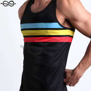 Hombres Cool Dry Athletic Workout Camisetas sin mangas Casual Culturismo Fitness Training Tee Gym Muscle Tank Tops - Product Image 2