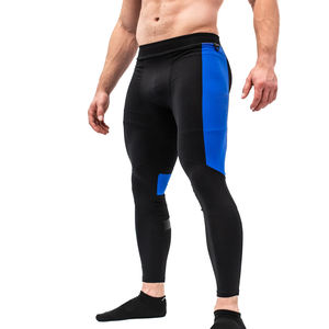 Collants OEM personnalisés pour hommes Jambières de course à pied Leggings de fitness tricotés sans couture légers et respirants - Product Image 1